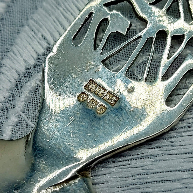 Silver Tea Caddy Spoon Edinburgh 1937