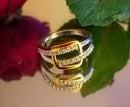 New Sterling Silver Cambodian Zircon Square Buckle Ring - Size N