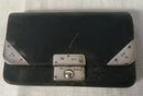 Victorian silver mounted leather purse. 1895 Chester, Stainsby & Coupland & Birmingham, Henry Manton.