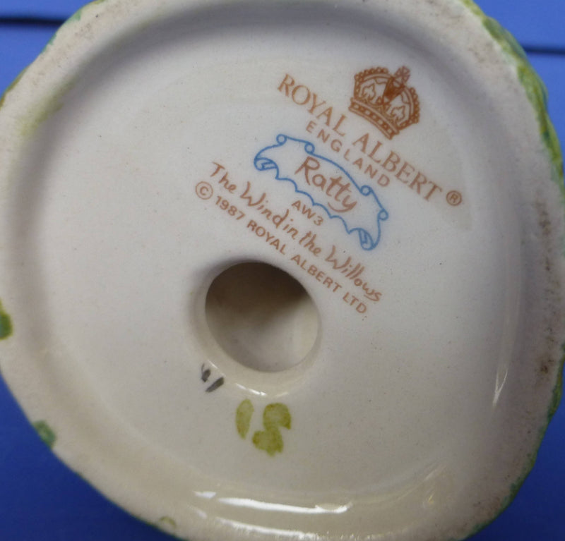 Royal Albert Wind In The Willows Figurine Ratty AW3