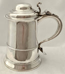 Georgian, George III, Silver Tankard. London 1764 William Plummer. 24.4 troy ounces.