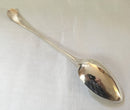 Georgian, George III, silver basting spoon. London 1799 Peter & Ann Bateman. 3 troy ounces.