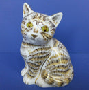 Royal Crown Derby Limited Edition Paperweight - Tabitha Kitten