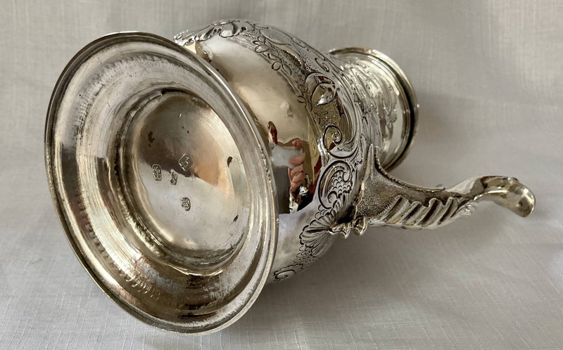 Hester Bateman, Georgian, George III, Silver Coffee Pot, London 1783, 26 troy ounces.
