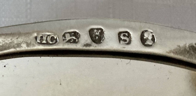 Georgian, George III, Set of Four Silver Salts. London 1793 Henry Chawner. 5.3 troy ounces.