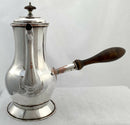Georgian, George III, Old Sheffield Plate Side Handled Coffee Pot, circa 1770.