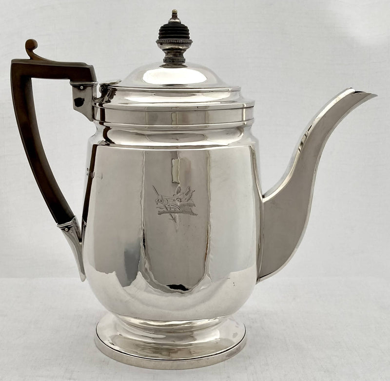 Georgian, George III, Silver Coffee Biggin. London 1817 Rebecca Emes & Edward Barnard I. 17 troy ounces.
