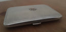 Asprey silver cigarette case, Chester 1918 Asprey & Co. Ltd. 3.2 troy ounces