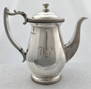 Georgian, George III, Silver Coffee Pot. London 1817 Charles Fox I. 20 troy ounces.