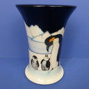 Moorcroft Vase - Penguin Family on Ice By Nicola Slaney