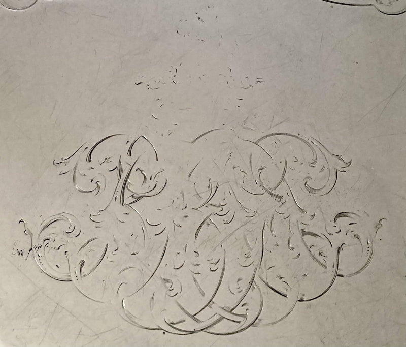 Georgian, George III, Silver Tray. London 1802 Thomas Hannam & John Crouch II. 68.9 troy ounces.