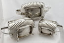 Georgian, George III, Silver Tea Set. London 1812 Alice & George Burrows II. 41 troy ounces.