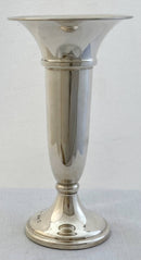 Elizabeth II Silver Vase. Birmingham 1977 Broadway & Co. (Jubilee Mark).