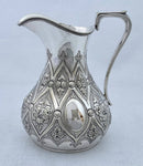 Victorian Silver Plated Ornate Tea Set. Atkins Brothers, Sheffield, circa 1875.