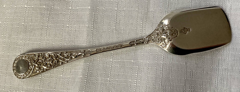 Victorian Cased Set of Twelve Ice Cream Shovels. Martin Hall & Co. of Sheffield. circa 1870 - 1890.