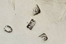 Georgian, George III, Four Silver Salts. London 1760 Thomas Newcomb. 10 troy ounces.