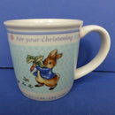 Wedgwood Beatrix Potter Peter Rabbit Christening Beaker