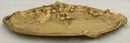Late 19th Century French Naturalistic Gilt Metal High Relief Tray.