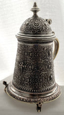 Elkington Department of Science & Art Silver Plated Electrotype Tankard, circa 1870 - 1890.