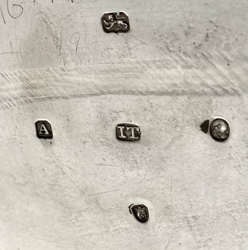 Georgian, George III, Silver "Coopered Barrel" Coffee Biggin. London 1796 John Touliet. 16 troy ounces.