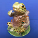 Beswick Beatrix Potter Figurine - Mr Jeremy Fisher (Gold Backstamp) BP2