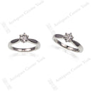 Platinum Certified 0.57ct Diamond Solitaire Ring
