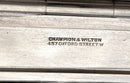Champion & Wilton Silver Plated Sandwich Box in Leather Saddle Pouch. J. Yates & Sons, Birmingham.