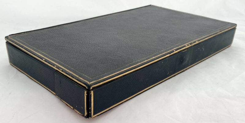 Victorian Travelling Writing Box. Asprey & Son, London circa 1870 - 1880.