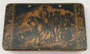 A Napoleon Bonaparte Penwork Snuff Box, circa 1830.