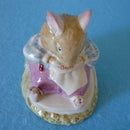 Royal Doulton Brambly Hedge Figurine Mr Toadflax DBH 10 Without Cushion