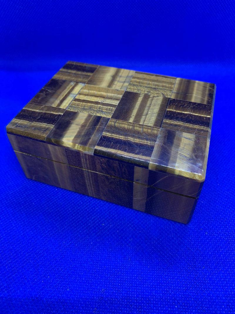 Tiger’s Eye Trinket Box