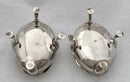 Georgian, George III, Pair of Silver Salts. London 1770/71 David Hennell I & Robert Hennell I. 3.4 troy ounces.