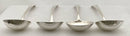 Georgian, George III, Set of Four Silver Sauce Ladles. London 1802 William Sumner I. 5 troy ounces.