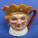 Royal Doulton RDICC Old King Cole Tiny Character Jug D6871