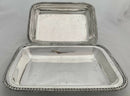 Georgian Old Sheffield Plate Crested Entree Dish & Cover, circa 1820.
