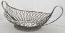Georgian, George III, Old Sheffield Plate Rope Twist Cake Basket, circa 1770.