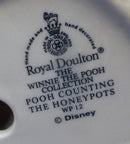 Royal Doulton Winnie The Pooh Figurine Pooh Counting The Honeypots WP12