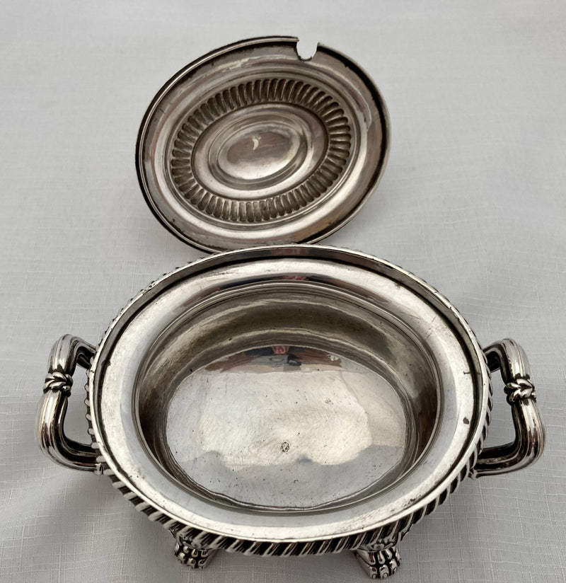 Georgian, George IV, Old Sheffield Plate Sauce Tureen. circa 1820 - 1830.