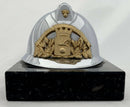 French Fireman's Helmet Desk Weight.