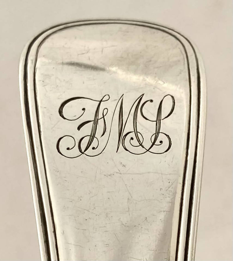 Georgian, George III, Silver Soup Ladle. London 1795 Smith & Fearn. 4.8 troy ounces.