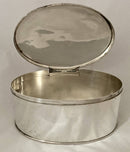 Georgian, George III, Old Sheffield Plate Tea Caddy, circa 1790 - 1810.
