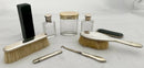 George V Morocco Leather Vanity Case with Silver Fittings. London 1913 Asprey & Co. Ltd.
