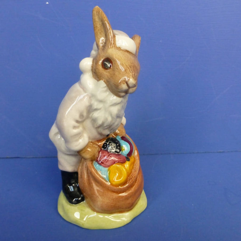 Royal Doulton Rare Bunnykins Figurine - Santa (White colourway)