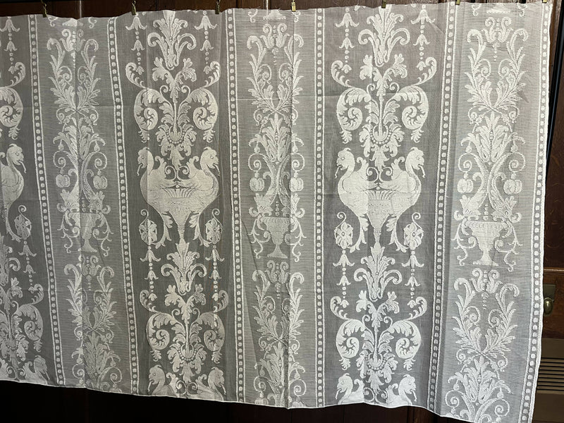 Scottish Madras Panel with Griffin Design 66” / 37”