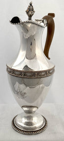 Georgian, George III, Old Sheffield Plate Claret Jug, circa 1780.
