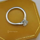 Platinum Certified 0.57ct Diamond Solitaire Ring