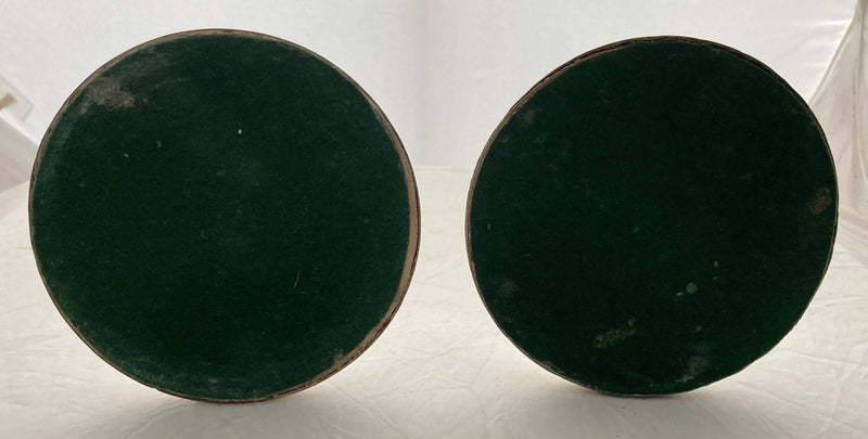 Georgian, George III, Pair of Old Sheffield Plate Three Light Candelabra, circa 1800 - 1810.