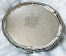 Georgian, George II, Silver Salver, Arms of Holland. London 1759 John Cormick. 36 troy ounces.