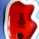 Royal Doulton Flambe Cat HN109