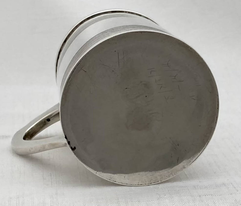 Georgian, George III, Silver Mug. London 1801 John Denziloe. 4 troy ounces.